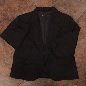 3/4 sleeve black blazer